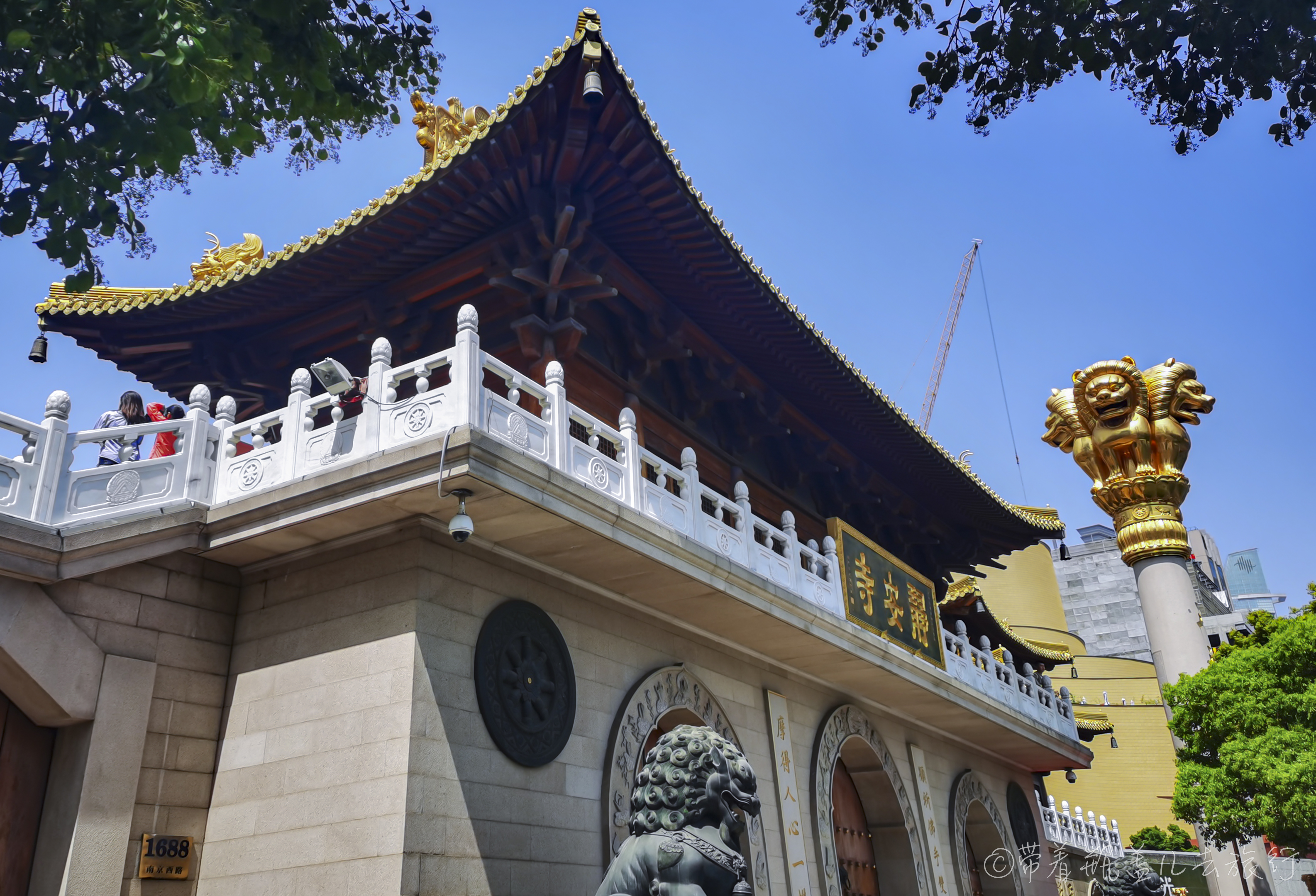 上海古寺,上海一个特别繁华的寺庙