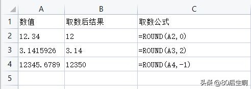 round函数的计算公式,round函数算线性排序