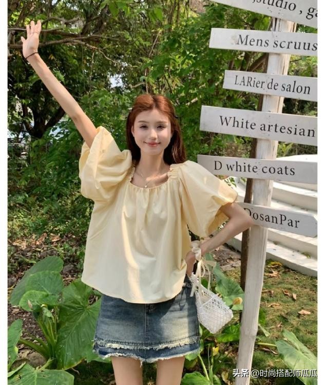 夏季流行最新款上衣和裤子,今年最流行的裙裤和上衣新款