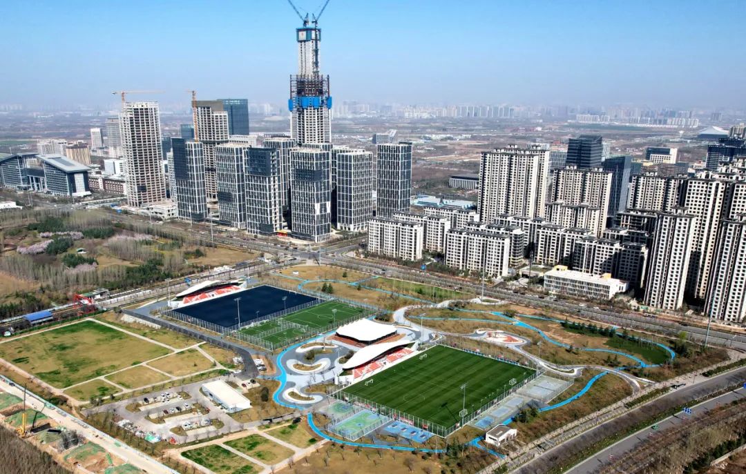 沣东足球中心周围规划2024,沣东公园足球场效果图