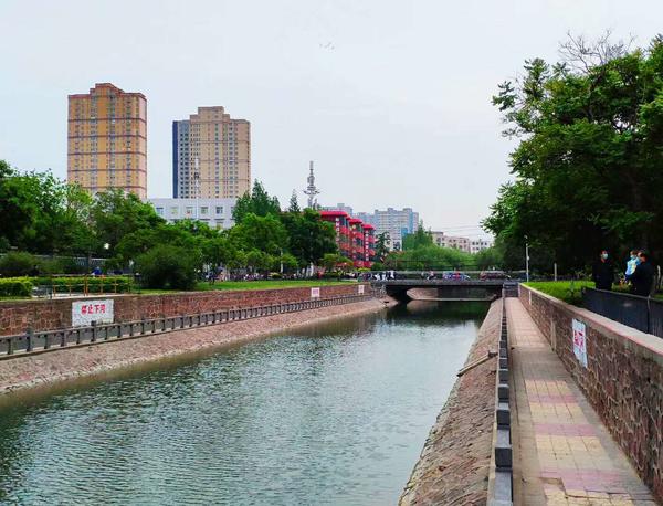 金水河综合整治项目,金水河治理图