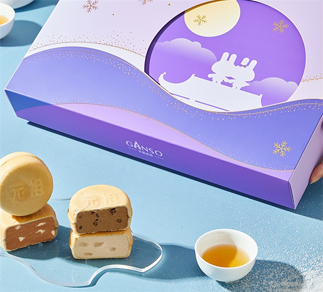 元祖雪月饼为什么只有八块,哈根达斯冰淇淋月饼和元祖雪月饼