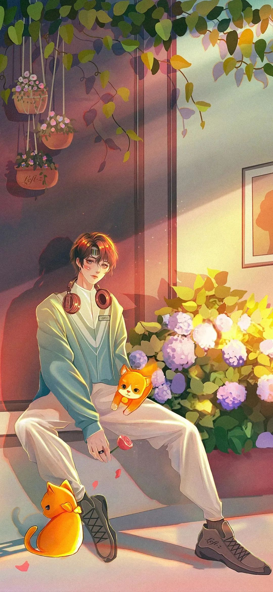 情侣壁纸一对,一左一右全屏情侣壁纸