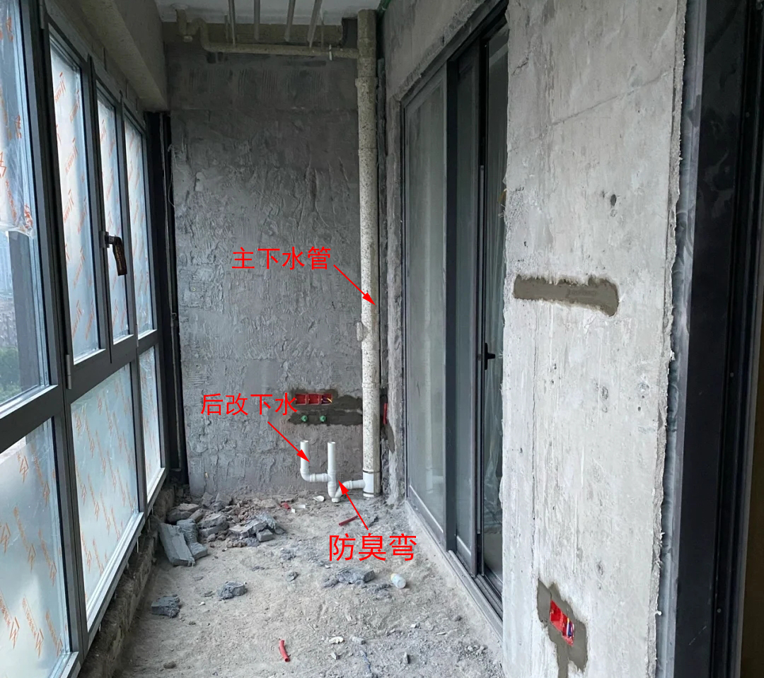 装水电预留的五根管,水电改造一定要预留的8根管