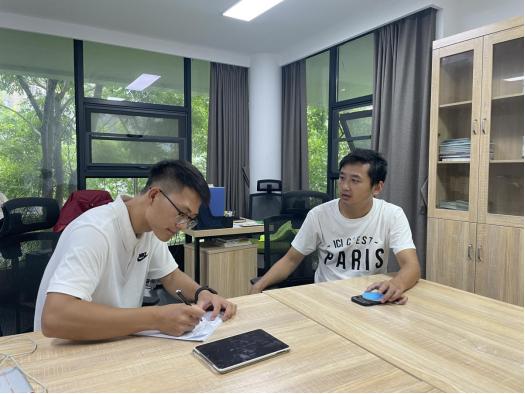 地大实践队赴宜昌青鸟盛地体育发展有限公司调研工作