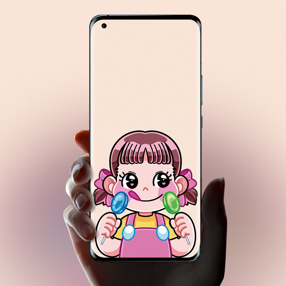 不二家卡通可爱壁纸,不二家大叔老虎壁纸