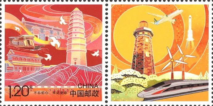 目前建党100周年邮票大全套价格,回首百年征程弘扬伟大建党精神