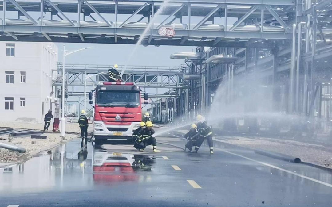 公司危险化学品泄漏应急演练简讯,危险化学品应急演练部署会议通知