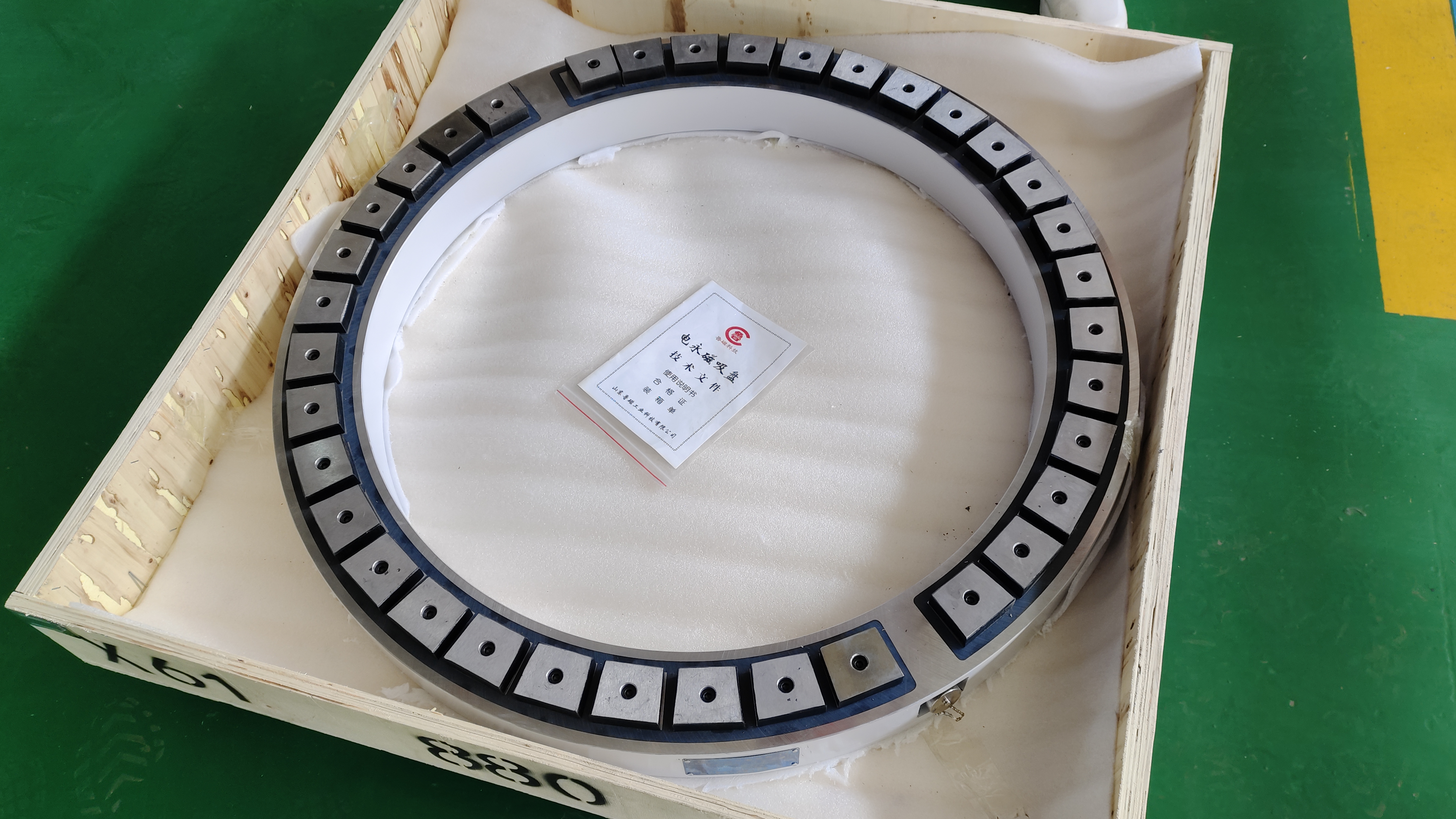 电动永磁吸盘怎么用,立车电永磁吸盘如何找正