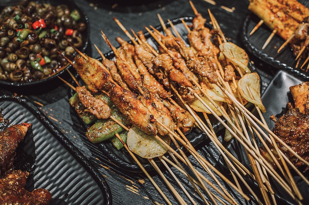 山东美食济南烧烤,人气美食山东烧烤