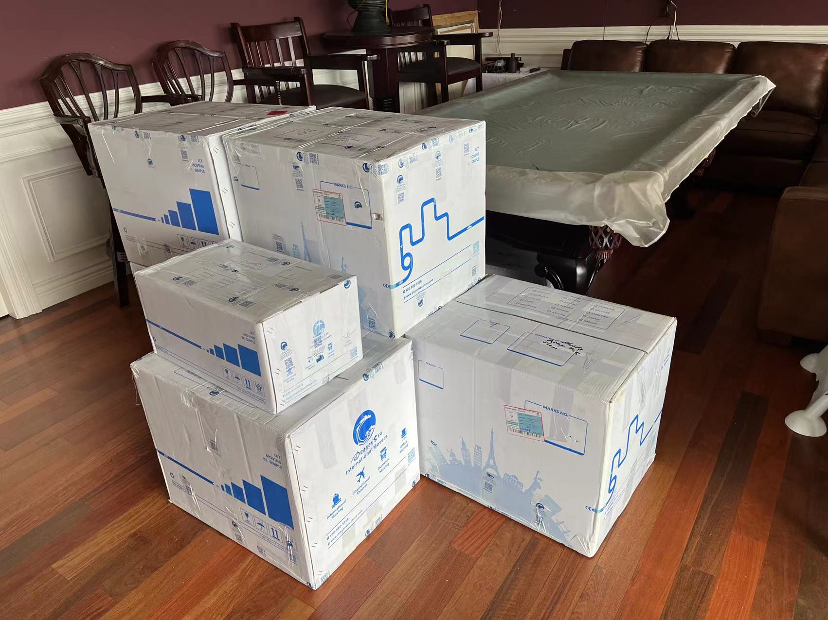 移民出国:坐标加拿大67件家具仅花2.9万海运费!邻居都说省心划算