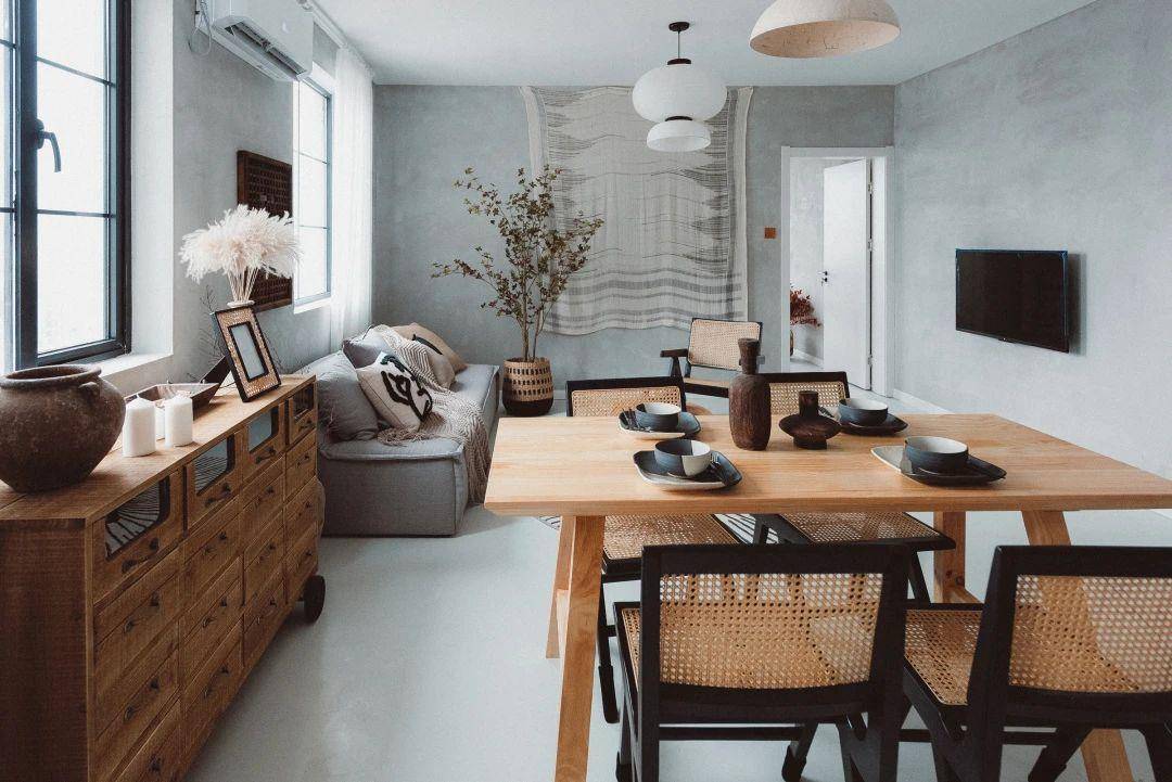 上海49㎡老破小,花11万爆改,不打柜子不吊顶,装完“真好看”