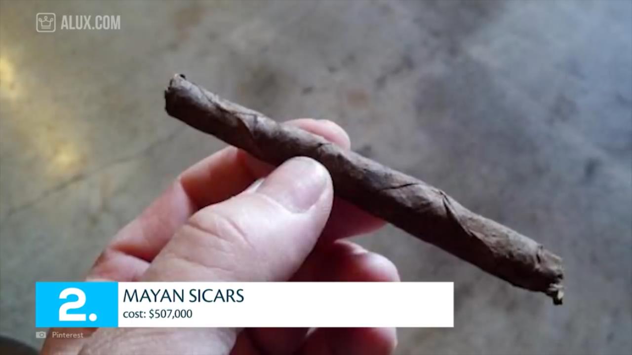 世界上最贵的雪茄多少元1只,中国最贵的雪茄是十几块一根