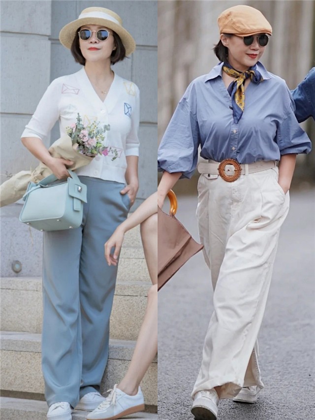 优雅知性气质裤子,如何判断自己的裤子合身