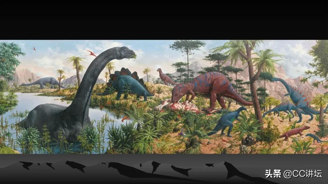 海洋恐龙和陆地恐龙,海洋恐龙与陆地生物对比