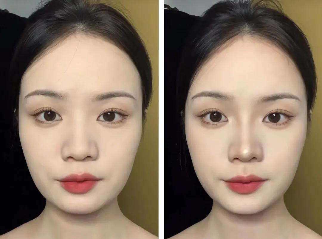 塌鼻梁的变美思路,塌鼻子变美小技巧视频教程