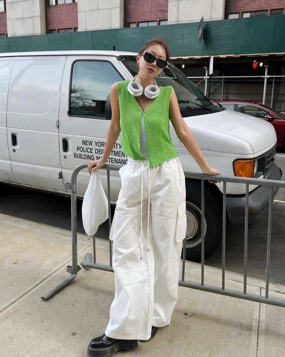 时尚博主的19件夏季日常穿搭look,这位博主的减龄穿搭值得学习