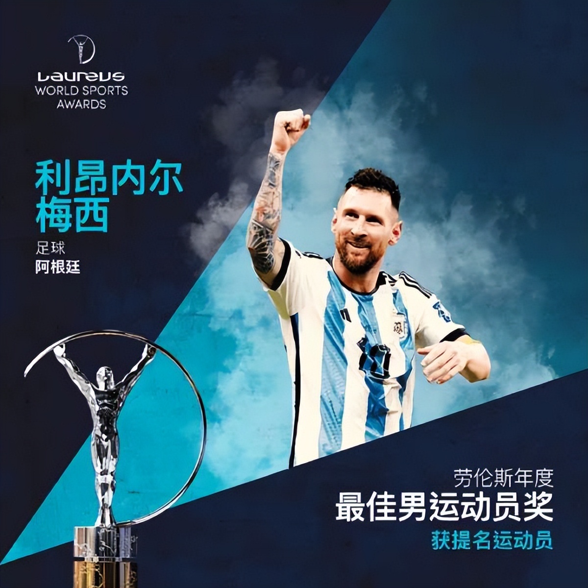 劳伦斯颁奖典礼姆巴佩有去吗,劳伦斯年度最佳男运动员