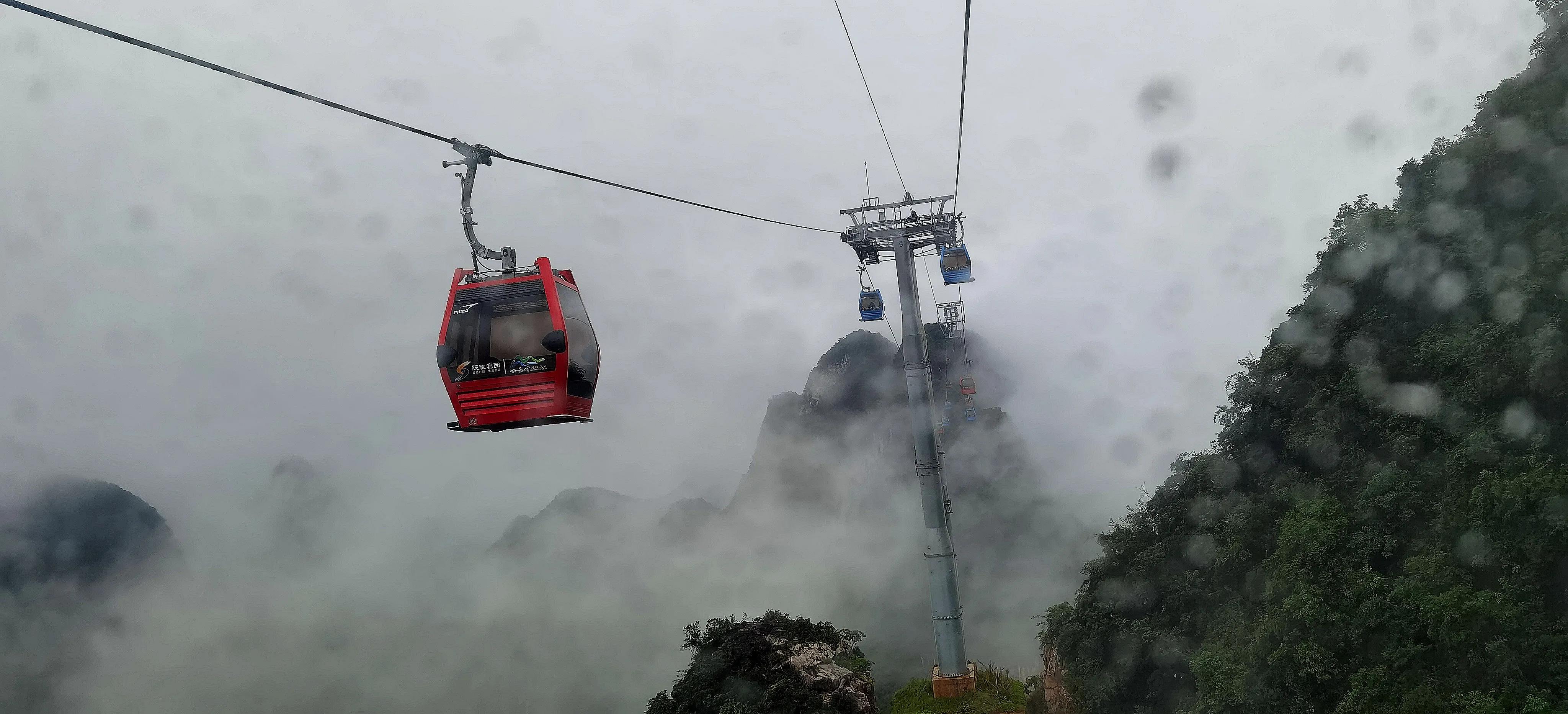 桂林阳朔如意峰一镜到底,阳朔如意峰全景