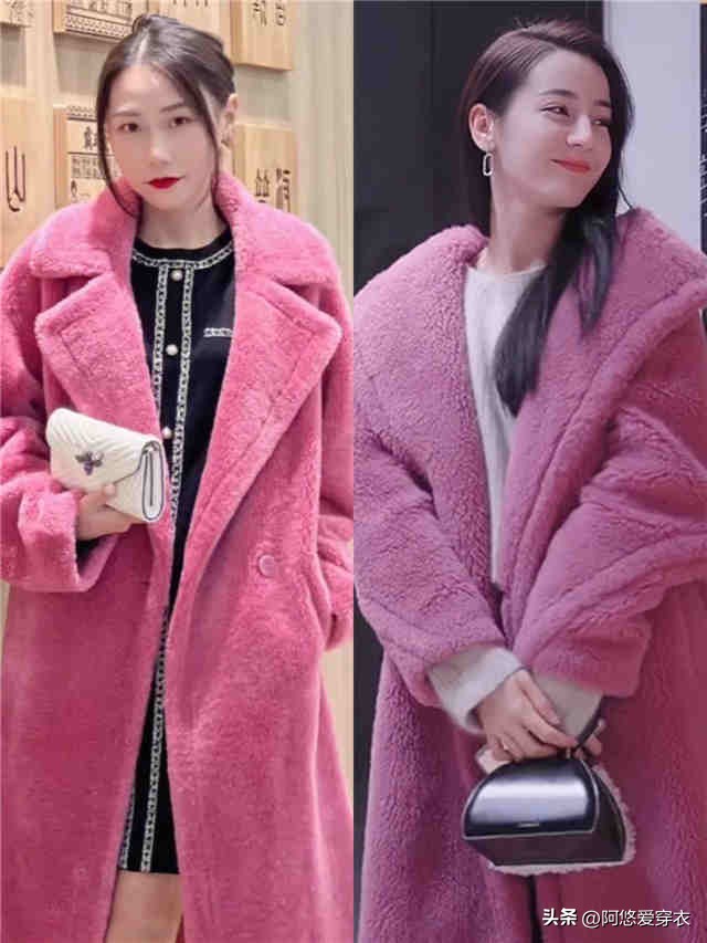 没想到：今年流行的“泰迪熊大衣”，比皮草还洋气，温暖显瘦又美