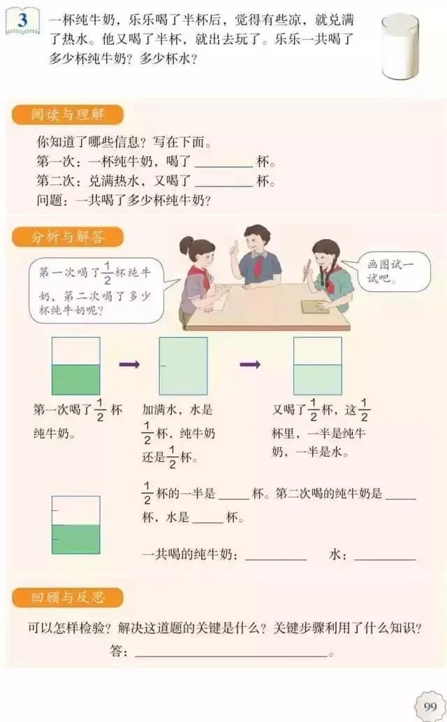 人教版小学数学（五年级下册）课本电子版寒假预习，快收藏