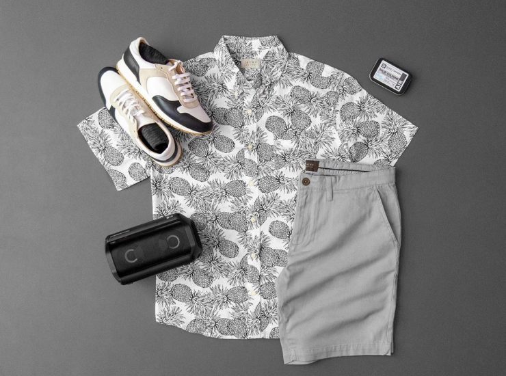 夏日男士衬衫穿搭,中青年男士夏日穿搭