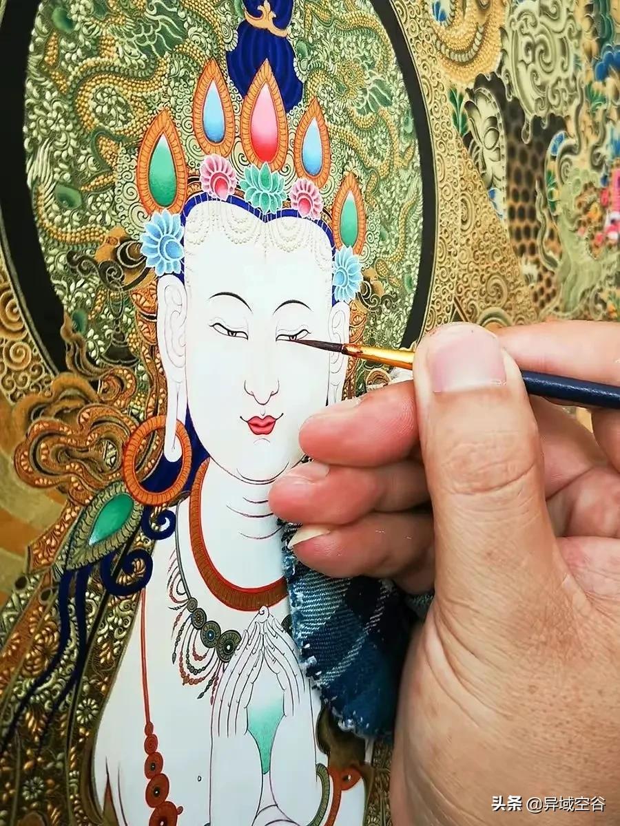 藏传佛教唐卡艺术大全,藏传佛教唐卡艺术陈列图文