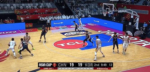 韩国黑人中锋25+14+3！没有周琦！中国男篮真的顶不住他