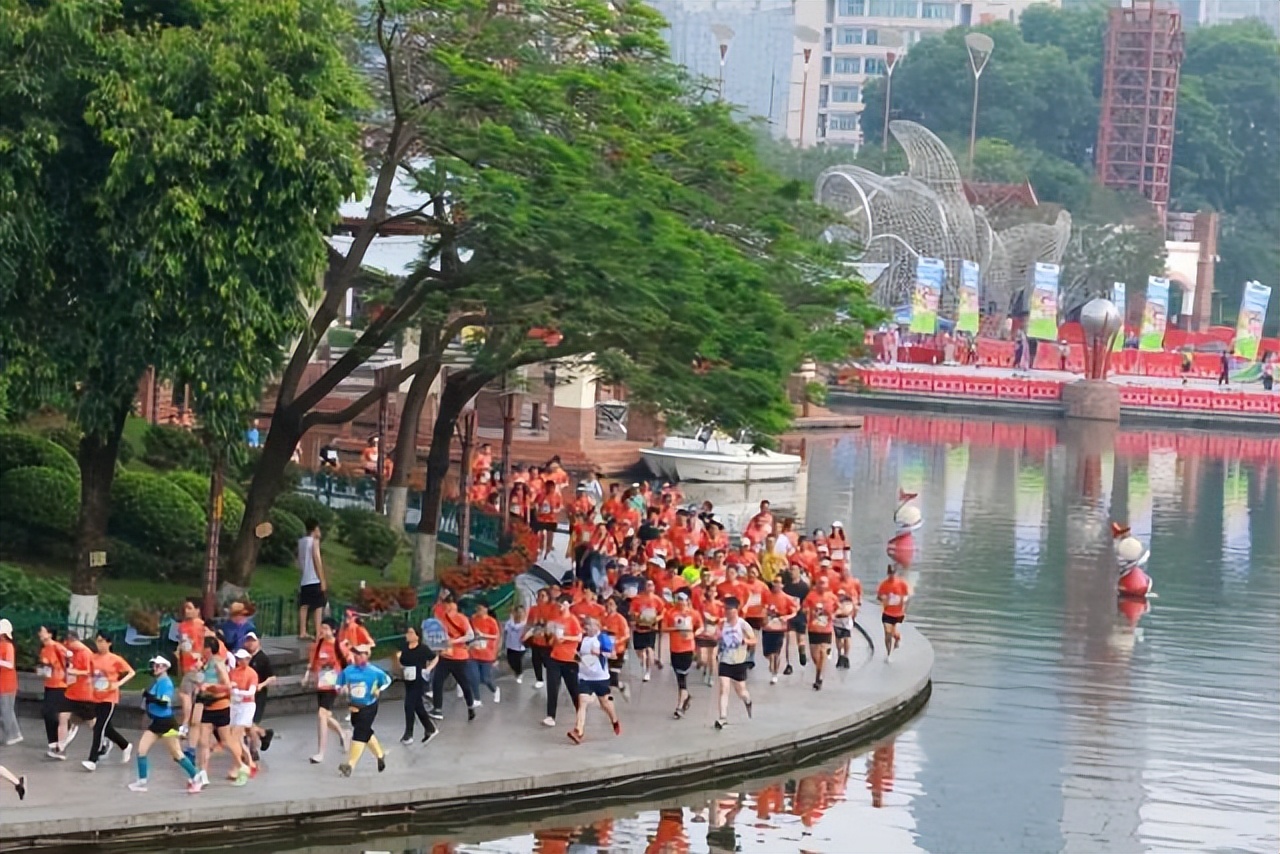 佛山千灯湖跑步高手,湾区马拉松