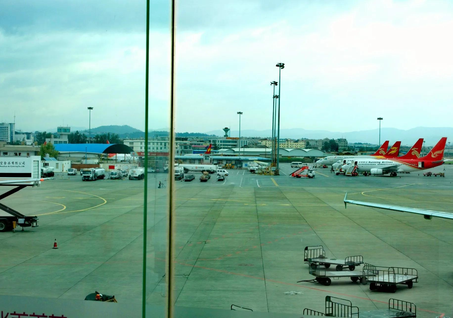回眸云南,昆明老机场巫家坝国际机场
