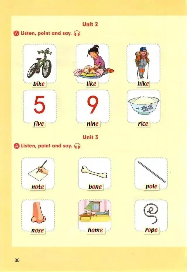 小学一年级英语电子课本,人教版小学英语四年级上册unit1