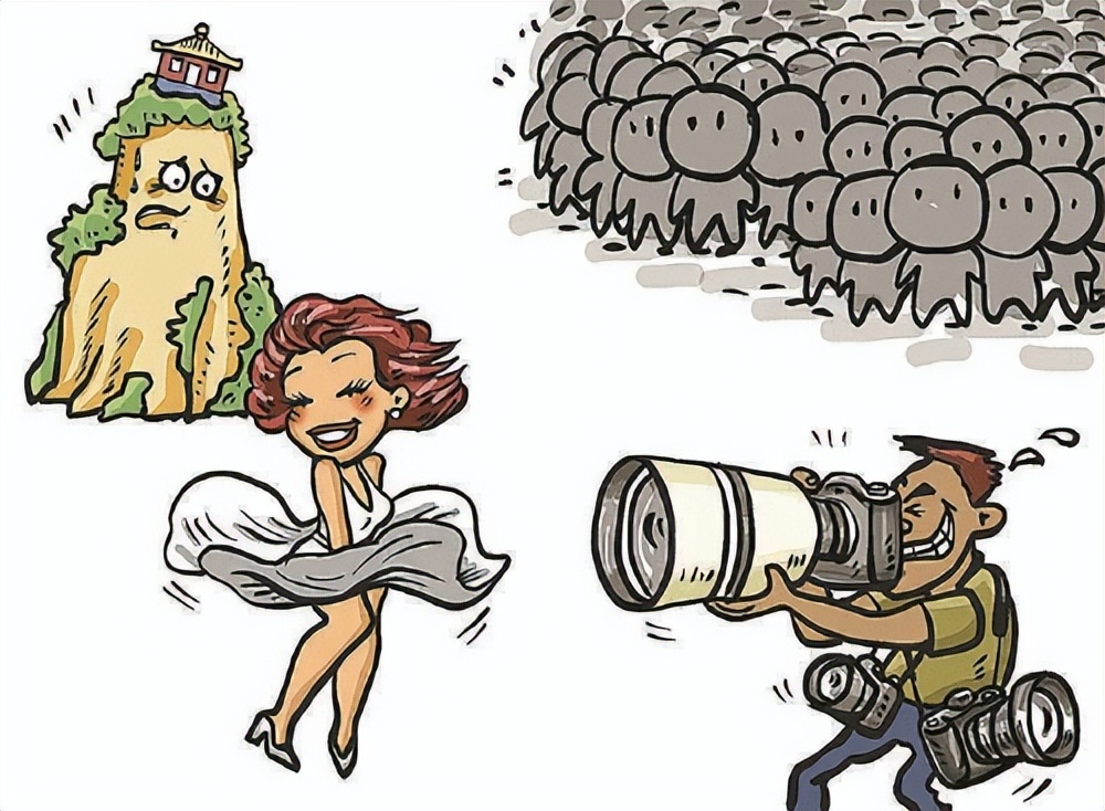 景区拍照陷阱,景点免费拍照是套路还是商业手段