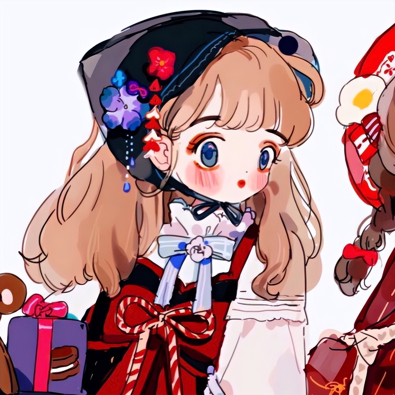 又是闺蜜头像又是情侣头像,小红书女生头像闺蜜头像