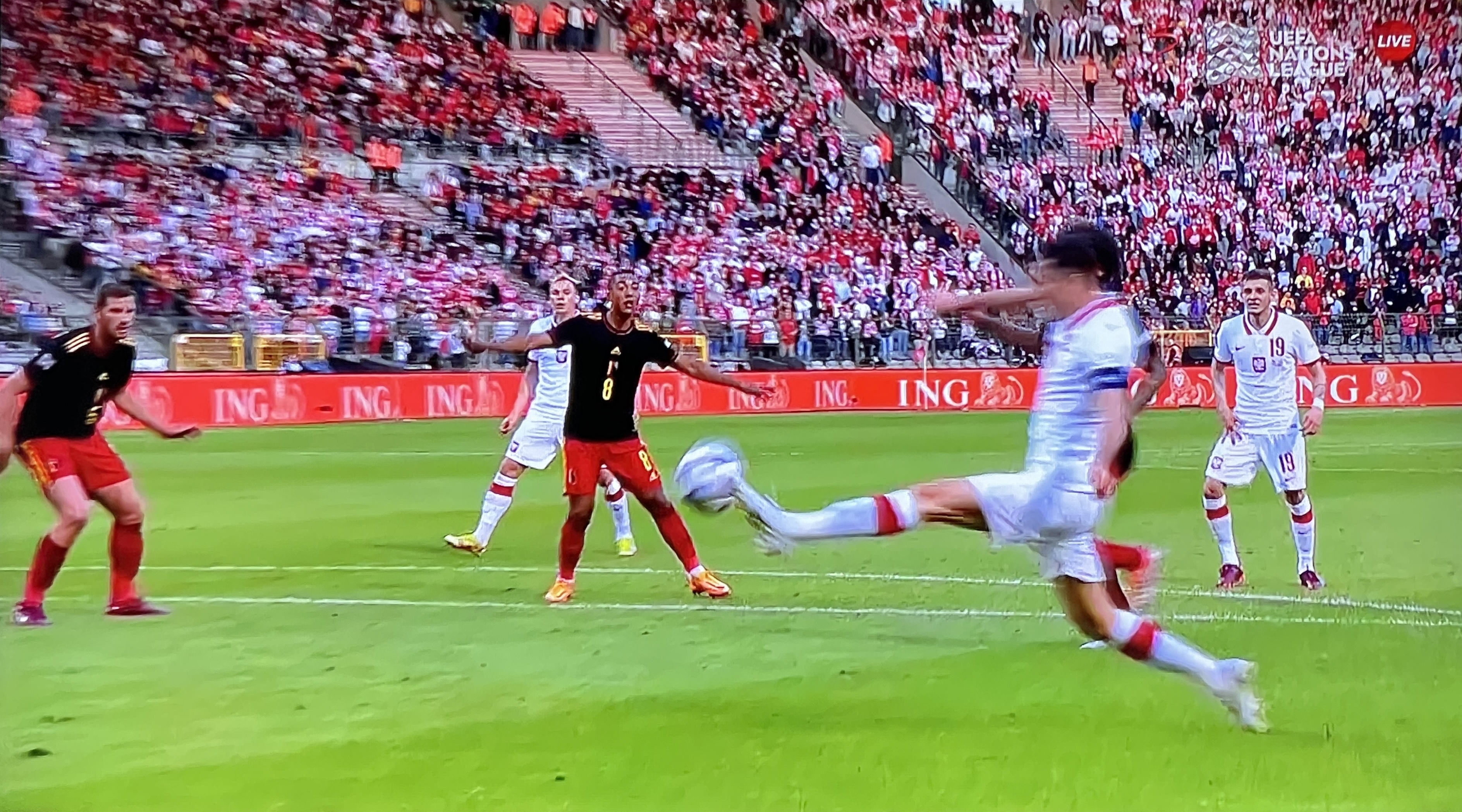 比利时6-1大胜波兰,比利时卢卡库进球精彩集锦