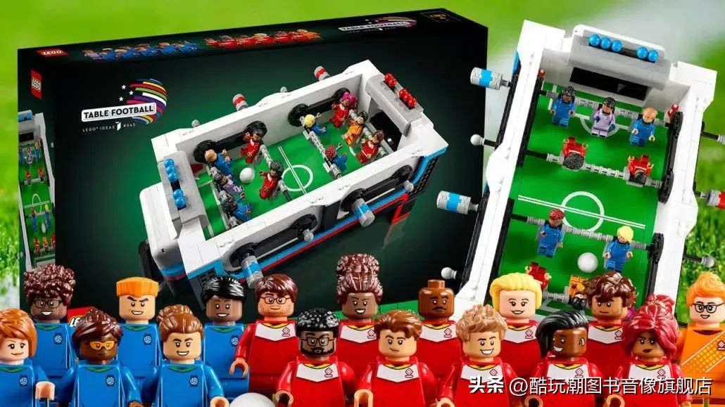 乐高19.9元100个小颗粒,乐高11月新品桌上足球测评