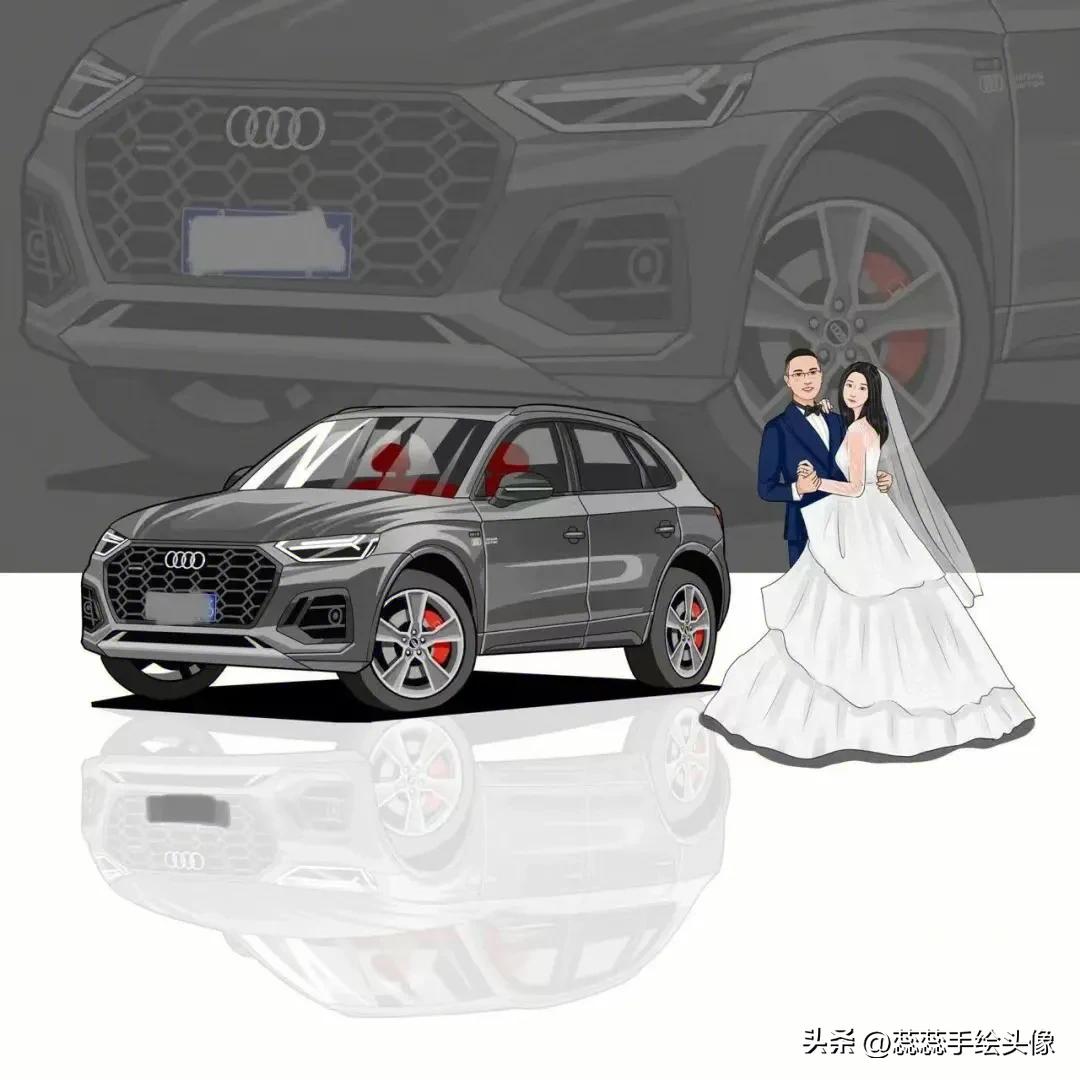 漫画头像做微信头像好吗,汽车漫画头像