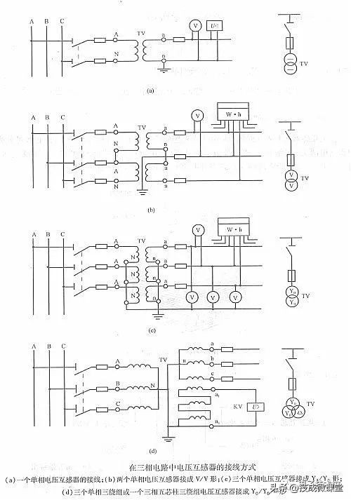 三相五线制单相电机正反转接线图,单相电能表接线方法与图解