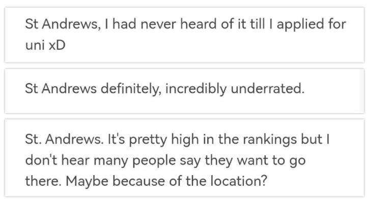 被埋没了的英国大学,英国被低估的大学