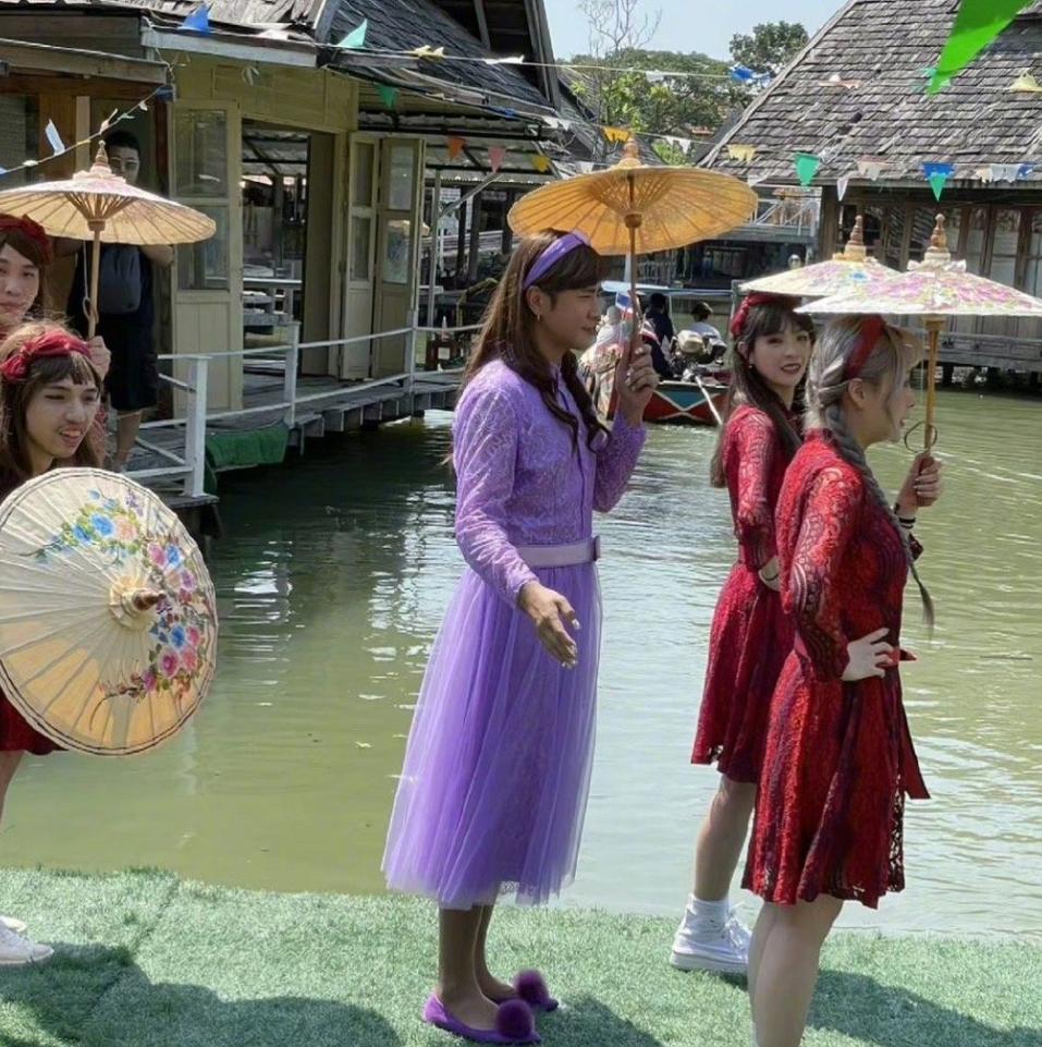 罗志祥穿女装泰国街头,罗志祥在泰国穿女装