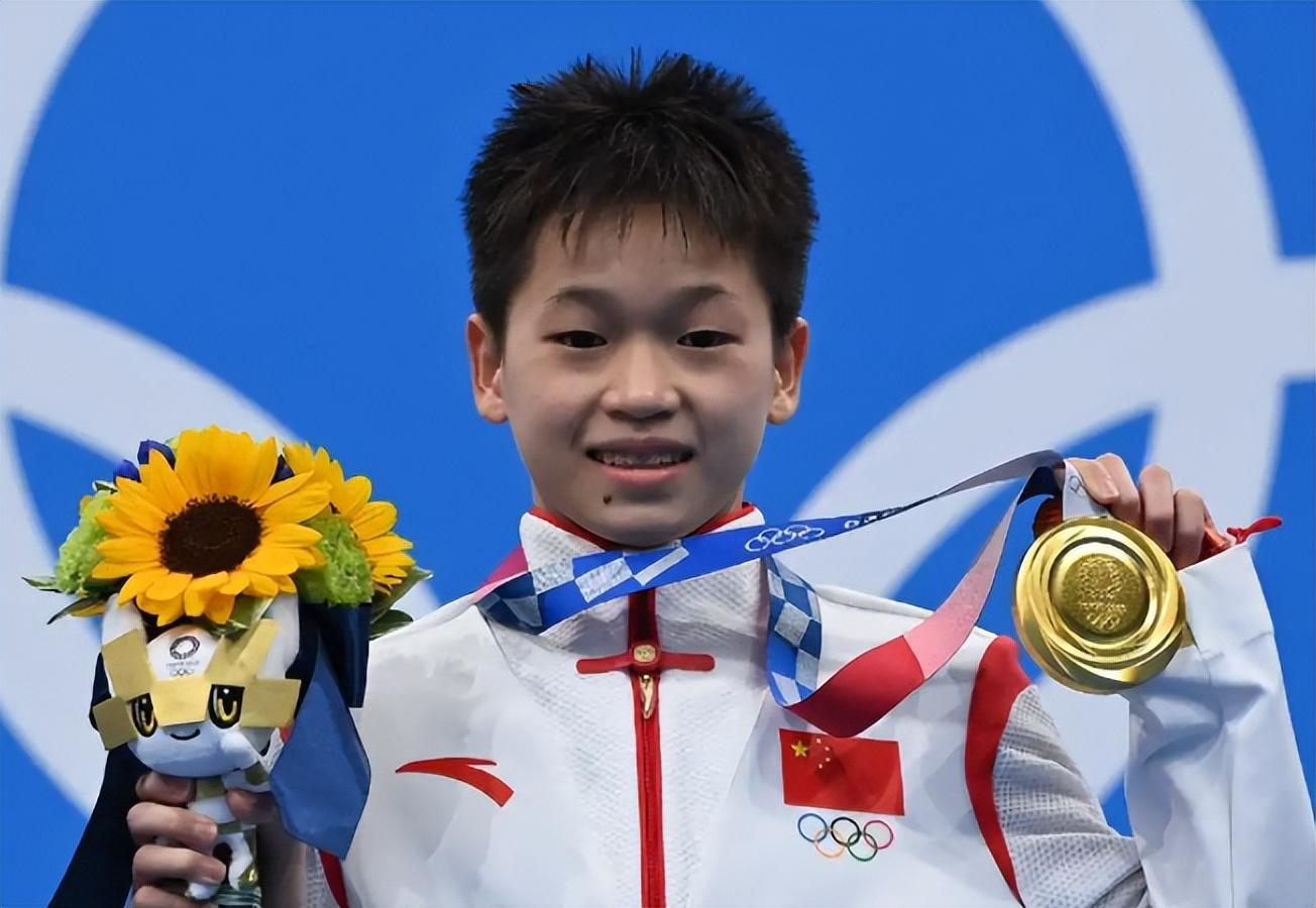 体操小将夺得5金2银,横空出世的跳水神童全红婵图片