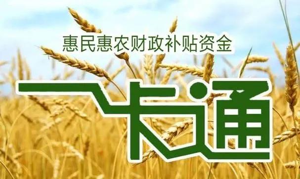 农村补贴不是户主一卡通可以领吗,农民补贴一卡通政策哪年开始的