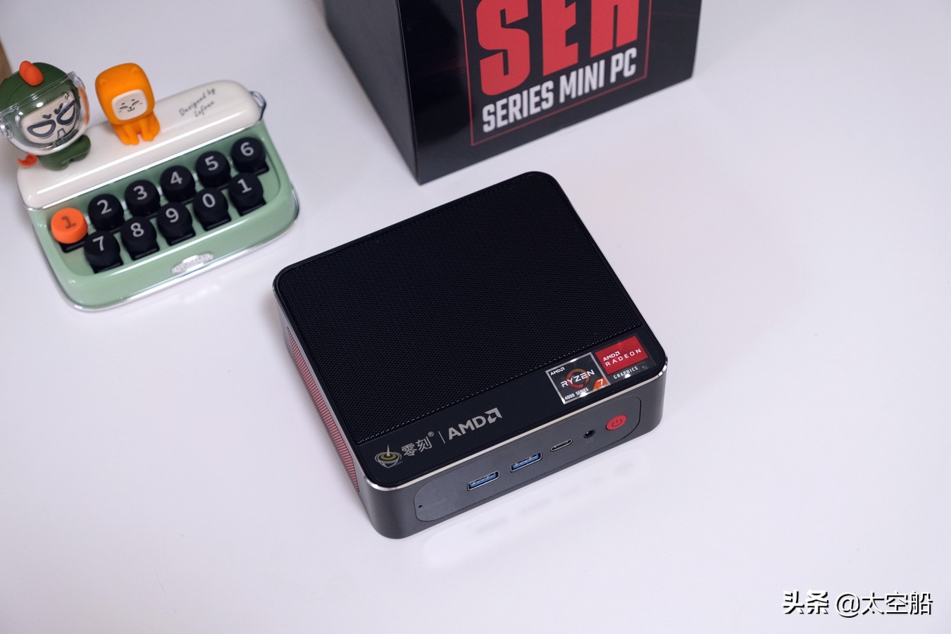 零刻迷你主机ser6测评,零刻SER4迷你主机