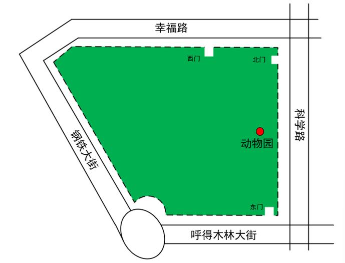 包头市动物园在哪里,包头劳动公园动物园