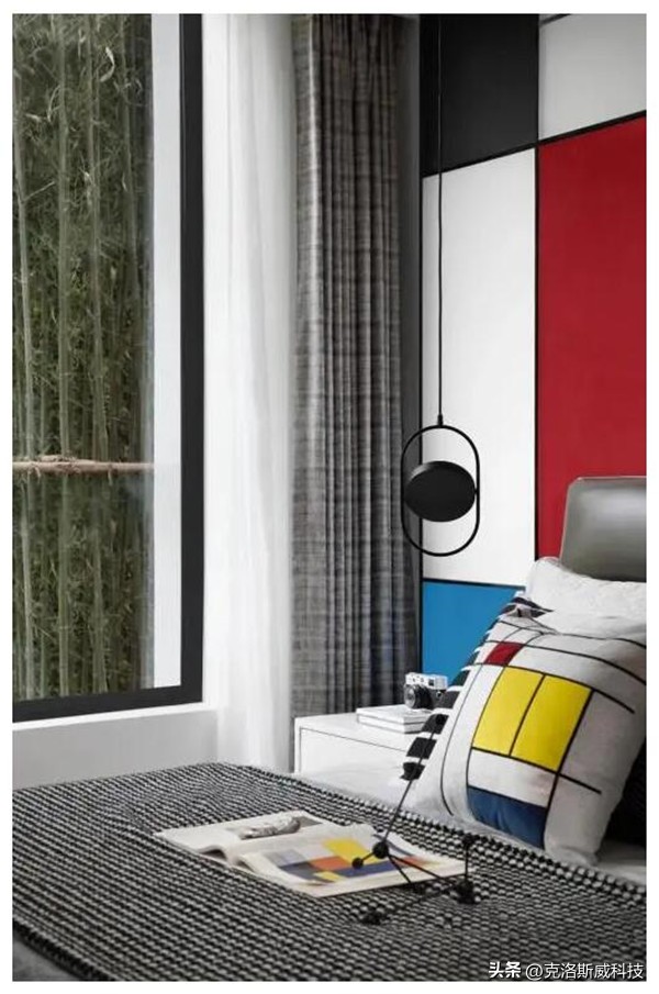 红黄蓝蒙德里安色彩,蒙德里安红黄蓝色彩搭配