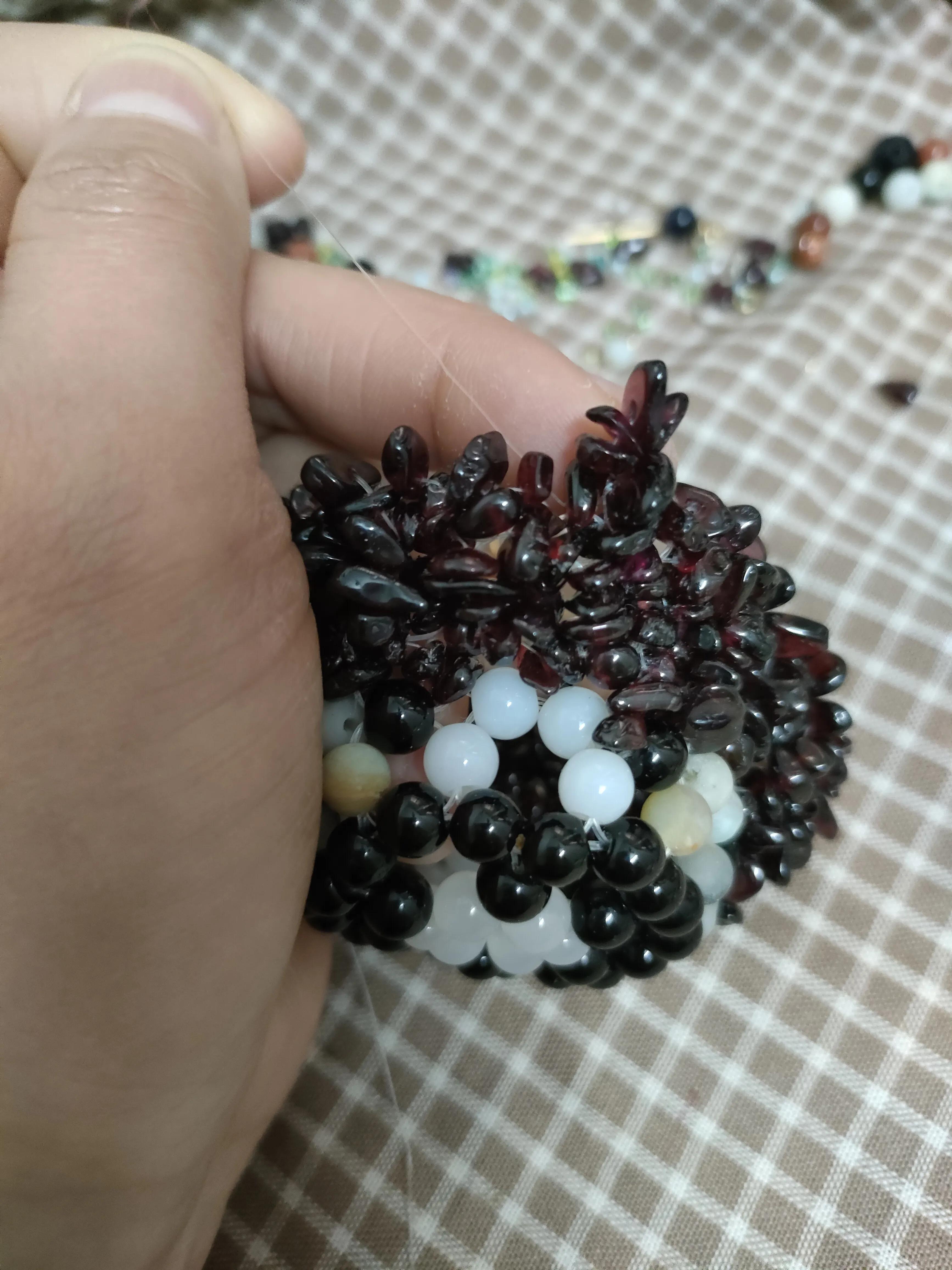 手工串珠花瓶串花视频,手工串珠花瓶