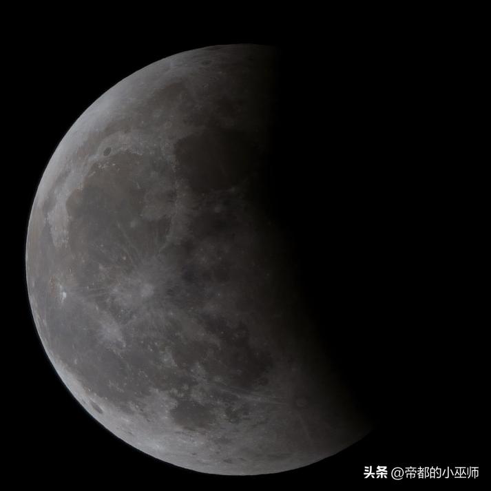 月全食拍摄,月全食实际拍摄回放