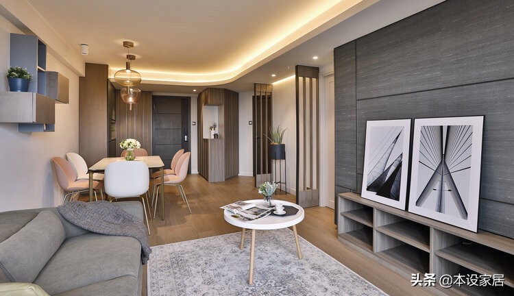 香港不愧是装修界领头羊：看完这套77㎡小宅被彻底治愈了，超温馨