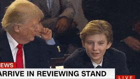 特朗普最小的儿子和最大的孙子,特朗普的小儿子今年几岁