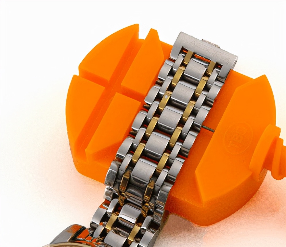 天梭t-touch表带拆卸,天梭力洛克表带怎么拆卸