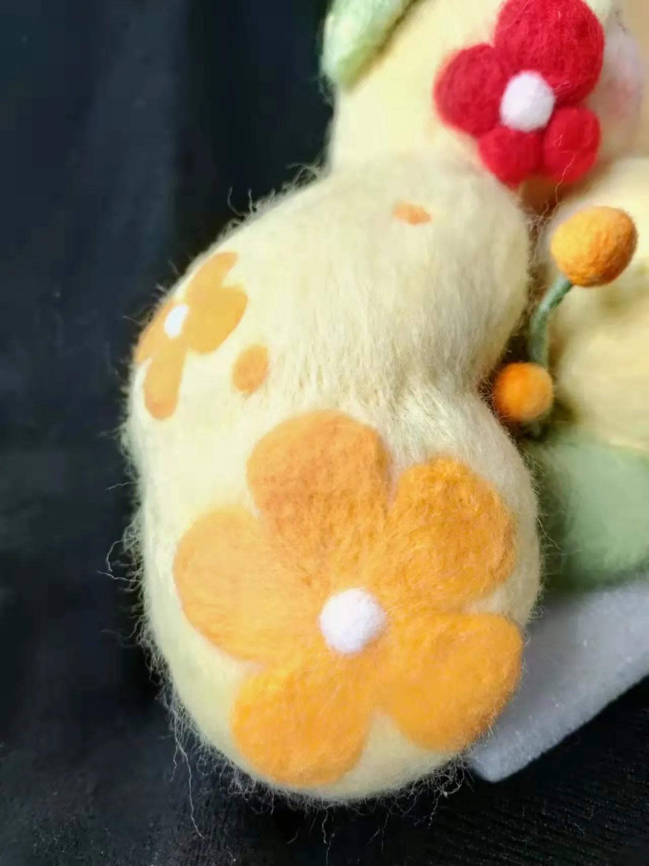 益智类毛毡书diy,创意羊毛毡手工作品